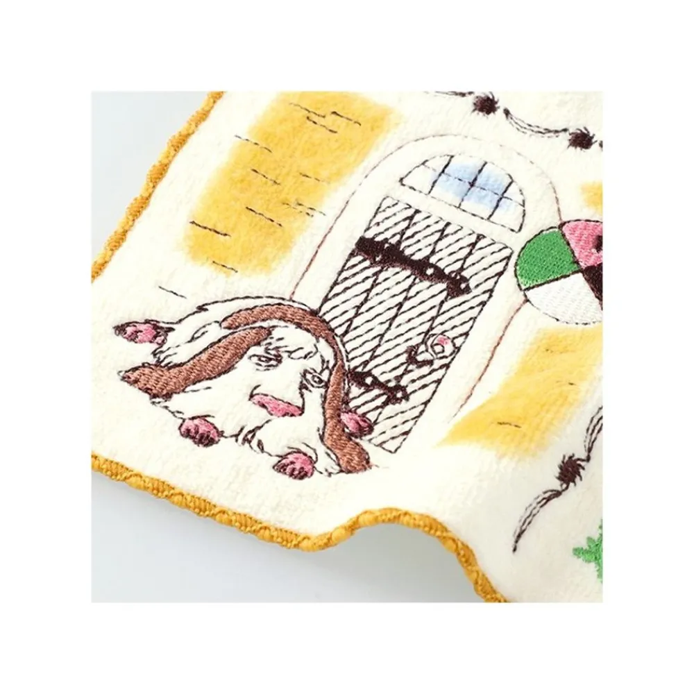 Clearance Maison Ghibli Mini Towel Townfolks Of Castle 25X25 Cm - Howl'S Moving Castle