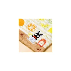 New Maison Ghibli Mini Towel Yellow Fruits Tea Time 23 23 Cm - Kiki'S Delivery Service
