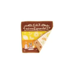 New Maison Ghibli Mini Towel Yellow Fruits Tea Time 23 23 Cm - Kiki'S Delivery Service