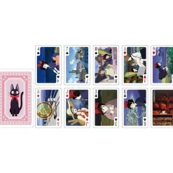 Hot Maison Ghibli Movie Scenes Playing Cards - Kiki'S Delivery Service