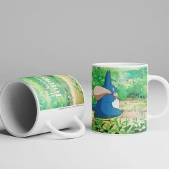 Outlet Maison Ghibli Mug Ghibli 08 - Totoro Blue And White - My Neighbor Totoro