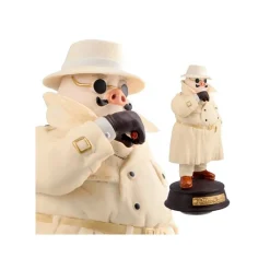 Maison Ghibli Music Box Marco In Trench Coat - Porco Rosso
