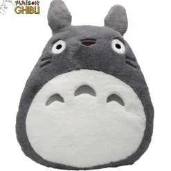 Hot Maison Ghibli Nakayoshi Cushion Grey Totoro - My Neighbor Totoro