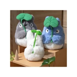 Clearance Maison Ghibli Nakayoshi Plush Big Totoro With Leaf - My Neighbor Totoro