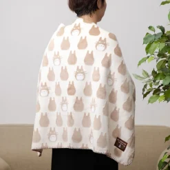 Online Maison Ghibli Opalised Blanket Totoro Silhouette 70X100 Cm - My Neighbor Totoro
