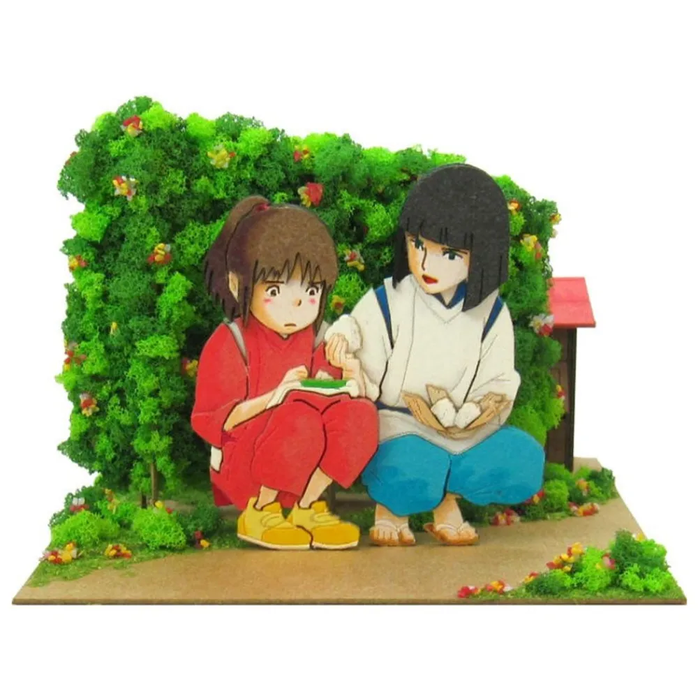 New Maison Ghibli Paper Craft Chihiro & Haku - Spirited Away