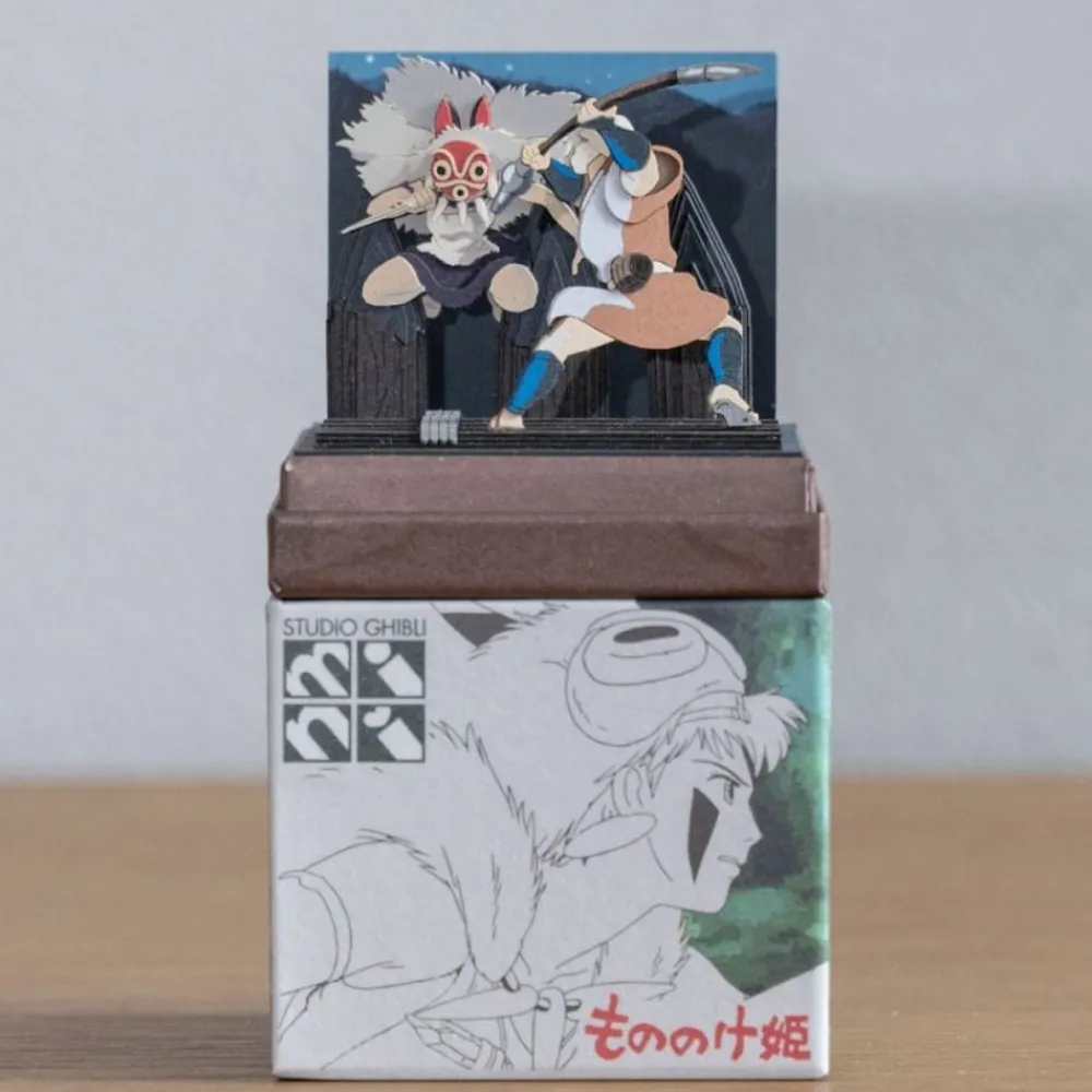 Clearance Maison Ghibli Paper Craft San Fighting - Princess Mononoke