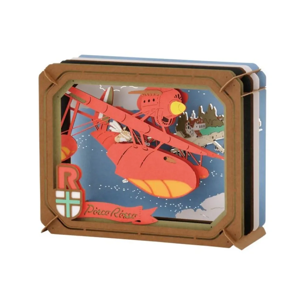 Online Maison Ghibli Paper Theater Adriatic Sea - Porco Rosso