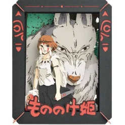 Discount Maison Ghibli Paper Theater San - Princess Mononoke