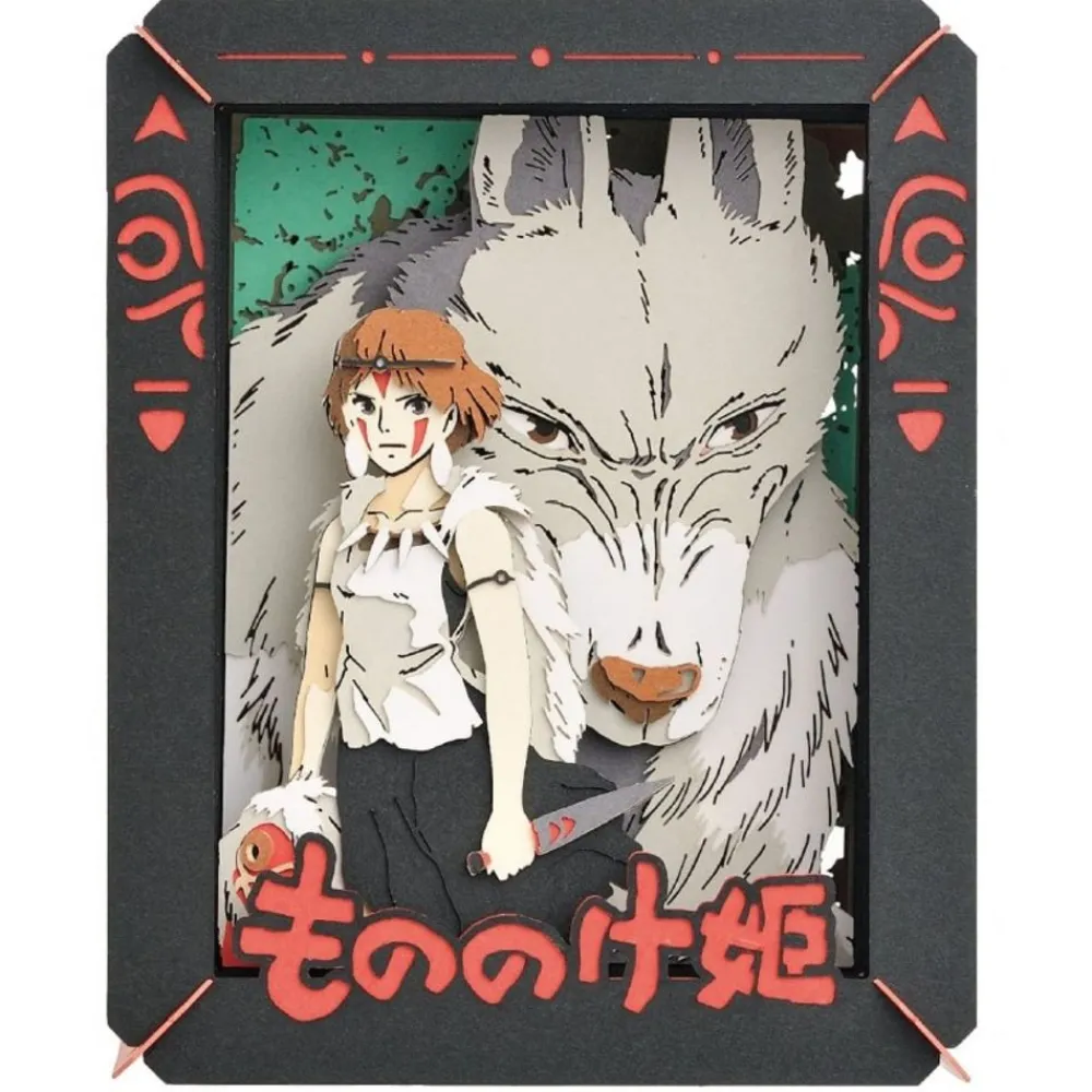 Discount Maison Ghibli Paper Theater San - Princess Mononoke