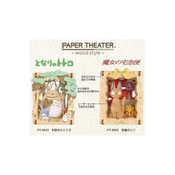 New Maison Ghibli Paper Theater Wood Style Totoro Dondoko - My Neighbor Totoro