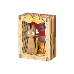 Maison Ghibli Paper Theater Wood Style Jiji Bakery - Kiki'S Delivery Service