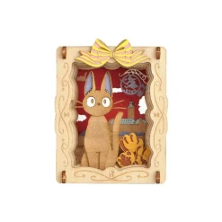 Maison Ghibli Paper Theater Wood Style Jiji Bakery - Kiki'S Delivery Service