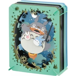 Hot Maison Ghibli Paper Theatre Totoro Under The Moon - My Neihgbor Totoro