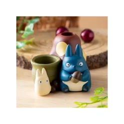 Best Maison Ghibli Pencil Holder Figurines Middle & Little Totoro - My Neighbor Totoro