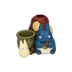 Best Maison Ghibli Pencil Holder Figurines Middle & Little Totoro - My Neighbor Totoro