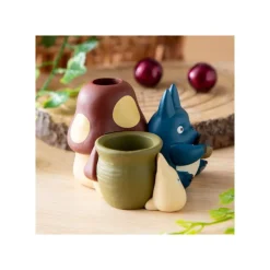 Best Maison Ghibli Pencil Holder Figurines Middle & Little Totoro - My Neighbor Totoro