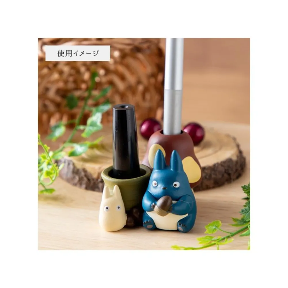 Best Maison Ghibli Pencil Holder Figurines Middle & Little Totoro - My Neighbor Totoro