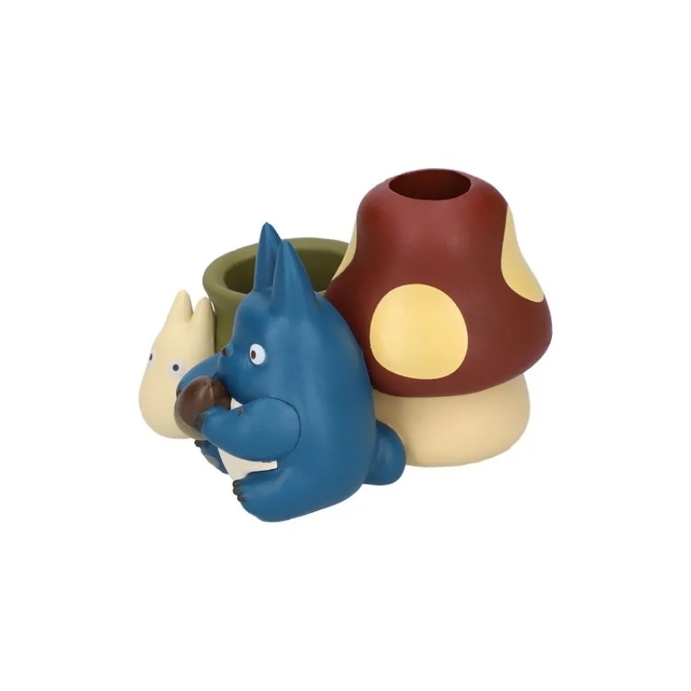 Best Maison Ghibli Pencil Holder Figurines Middle & Little Totoro - My Neighbor Totoro