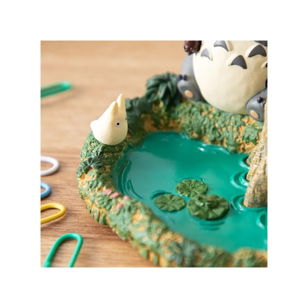 New Maison Ghibli Pencil Holder Figurines Totoro By The Pond - My Neighbor Totoro