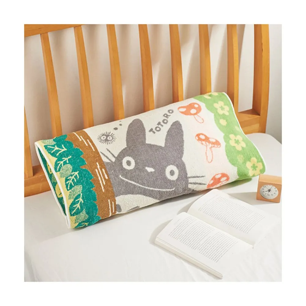 Sale Maison Ghibli Pillow Cover Totoro Mushrooms - My Neighbor Totoro
