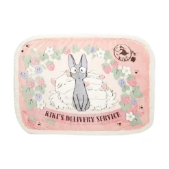 Sale Maison Ghibli Plaid Jiji & Lily With Strawberries 70X100 Cm - Kiki'S Delivery Servi