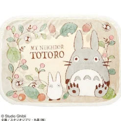 New Maison Ghibli Plaid Totoro Leaves And Nuts 70X100 Cm - My Neighbor Totoro