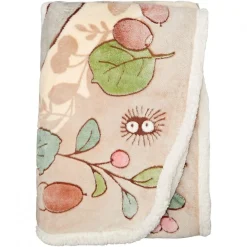 New Maison Ghibli Plaid Totoro Leaves And Nuts 70X100 Cm - My Neighbor Totoro