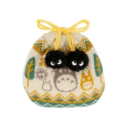 Best Maison Ghibli Pom Pom Series Knit Cloth Bag Hide-And-Seek - My Neighbor Totoro