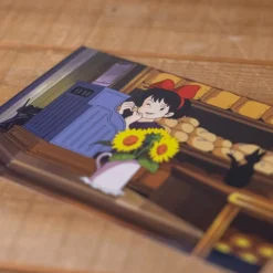 New Maison Ghibli Postcard Kiki Sunflower - Kiki'S Delivery Service