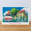 Best Maison Ghibli Postcard Ponyo - Ponyo On The Cliff