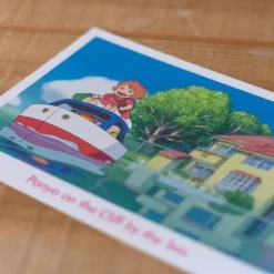 Best Maison Ghibli Postcard Ponyo - Ponyo On The Cliff