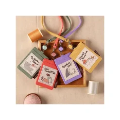 Clearance Maison Ghibli Pouch Card Holder Calcifer & Heen - Howl'S Moving Castle