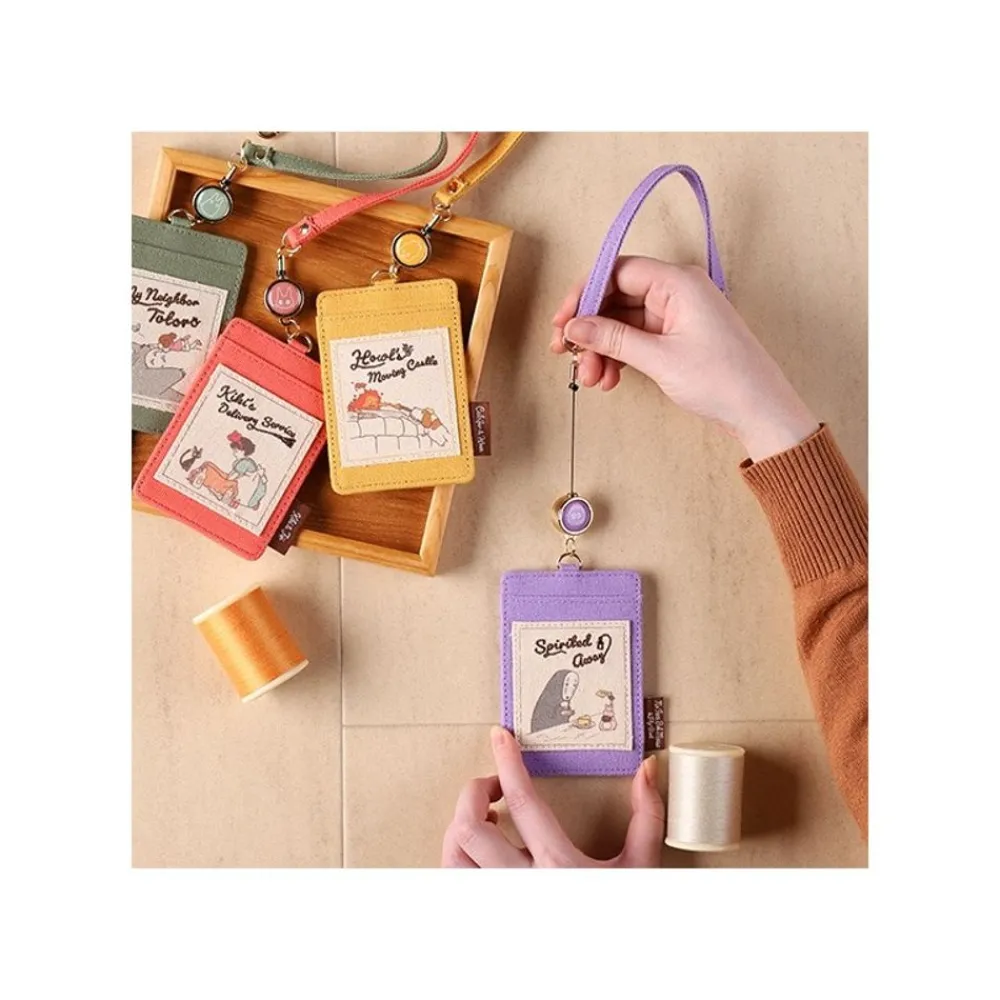 Maison Ghibli Pouch Card Holder No Face'S Tea Time - Spirited Away