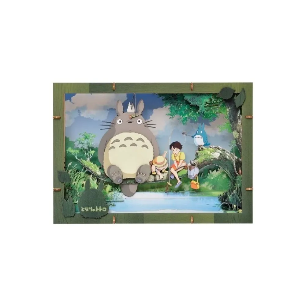 Maison Ghibli Premium Paper Theater Totoro Fishiing - My Neighbor Totoro