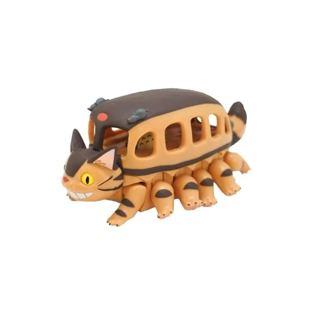 New Maison Ghibli Pull Back Collection Figurine Catbus With Tororo Inside - My Neighbor