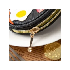 Best Maison Ghibli Purse Calcifer & Bacon And Egg - Howl'S Moving Castle