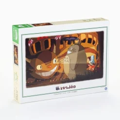 Best Maison Ghibli Puzzle 1000P Catbus In The Night - My Neighbor Totoro
