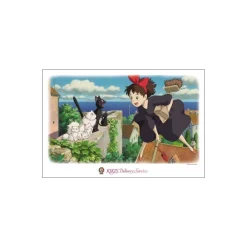 Best Maison Ghibli Puzzle 1000P Kiki And The Cats - Kiki'S Delivery Service