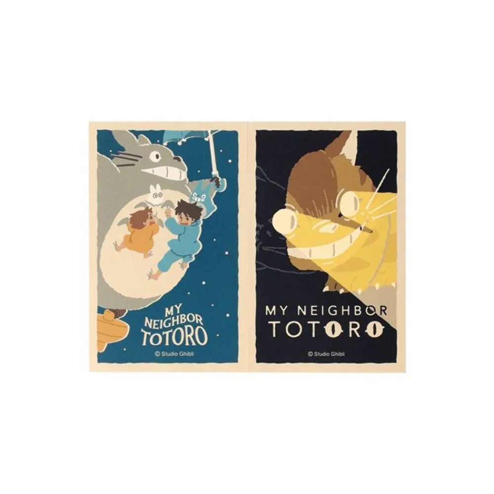 Sale Maison Ghibli Retro Stickers Catbus & Flying Totoro - My Neighbor Totoro