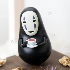 Outlet Maison Ghibli Round Bottomed Figurine No Face'S Coffe Time - Spirited Away
