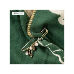 Clearance Maison Ghibli Safety Pin Brooch Totoro & Leaves - My Neighbor Totoro