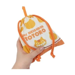 Discount Maison Ghibli Satchel With Lanyard Silhouette Catbus 20 X 19 Cm - My Neighbor Toto