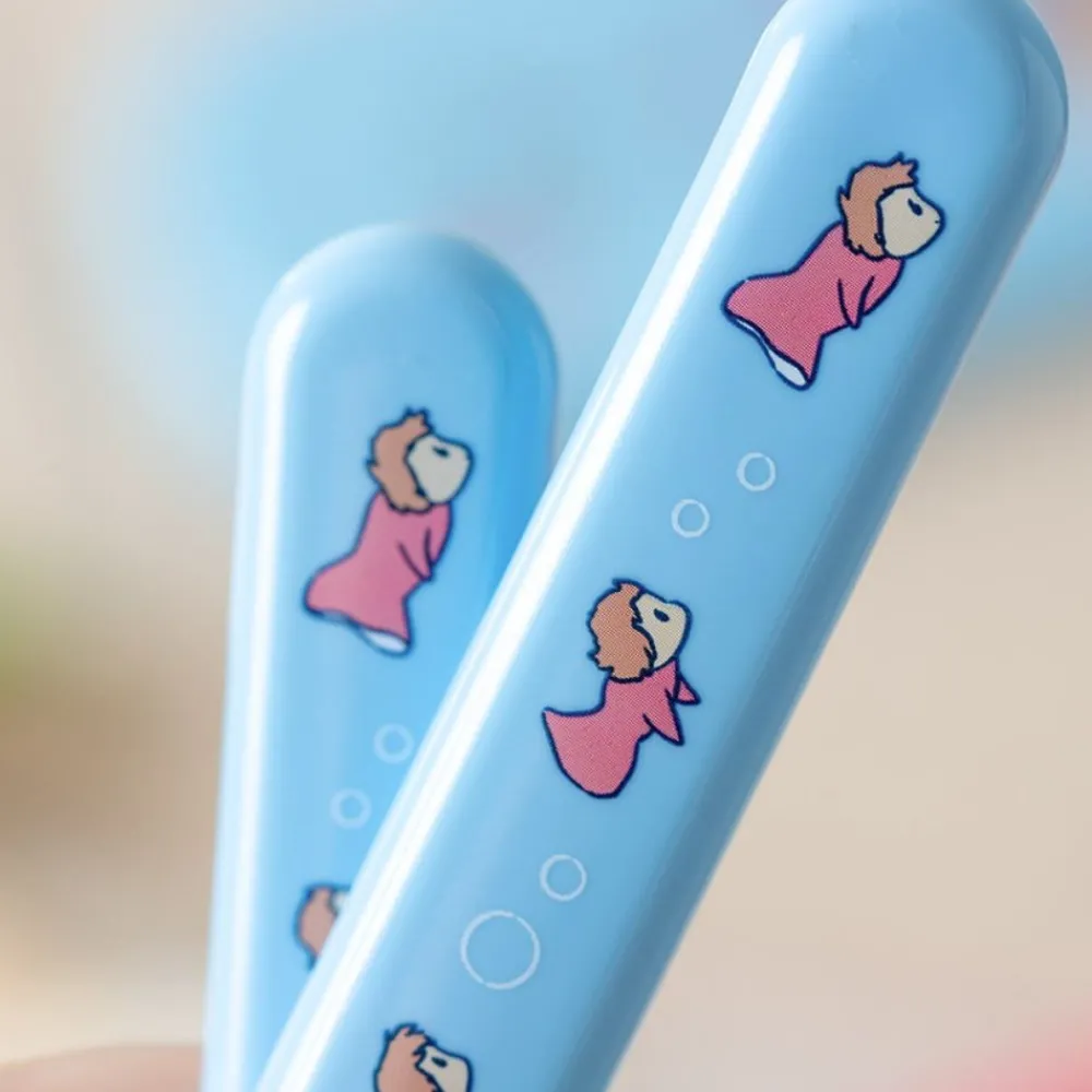 Online Maison Ghibli Set Chopsticks Spoon Fork Ponyo In The Ocean - Ponyo On The Cliff