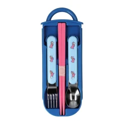 Online Maison Ghibli Set Chopsticks Spoon Fork Ponyo In The Ocean - Ponyo On The Cliff