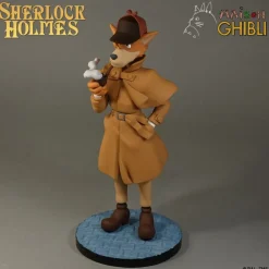 Hot Maison Ghibli Sherlock Holmes Statue - Semic Animation Collection