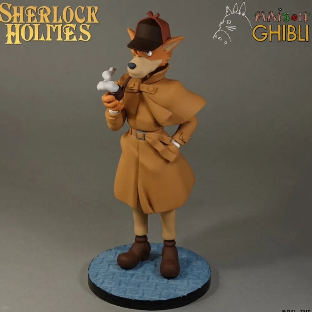 Hot Maison Ghibli Sherlock Holmes Statue - Semic Animation Collection