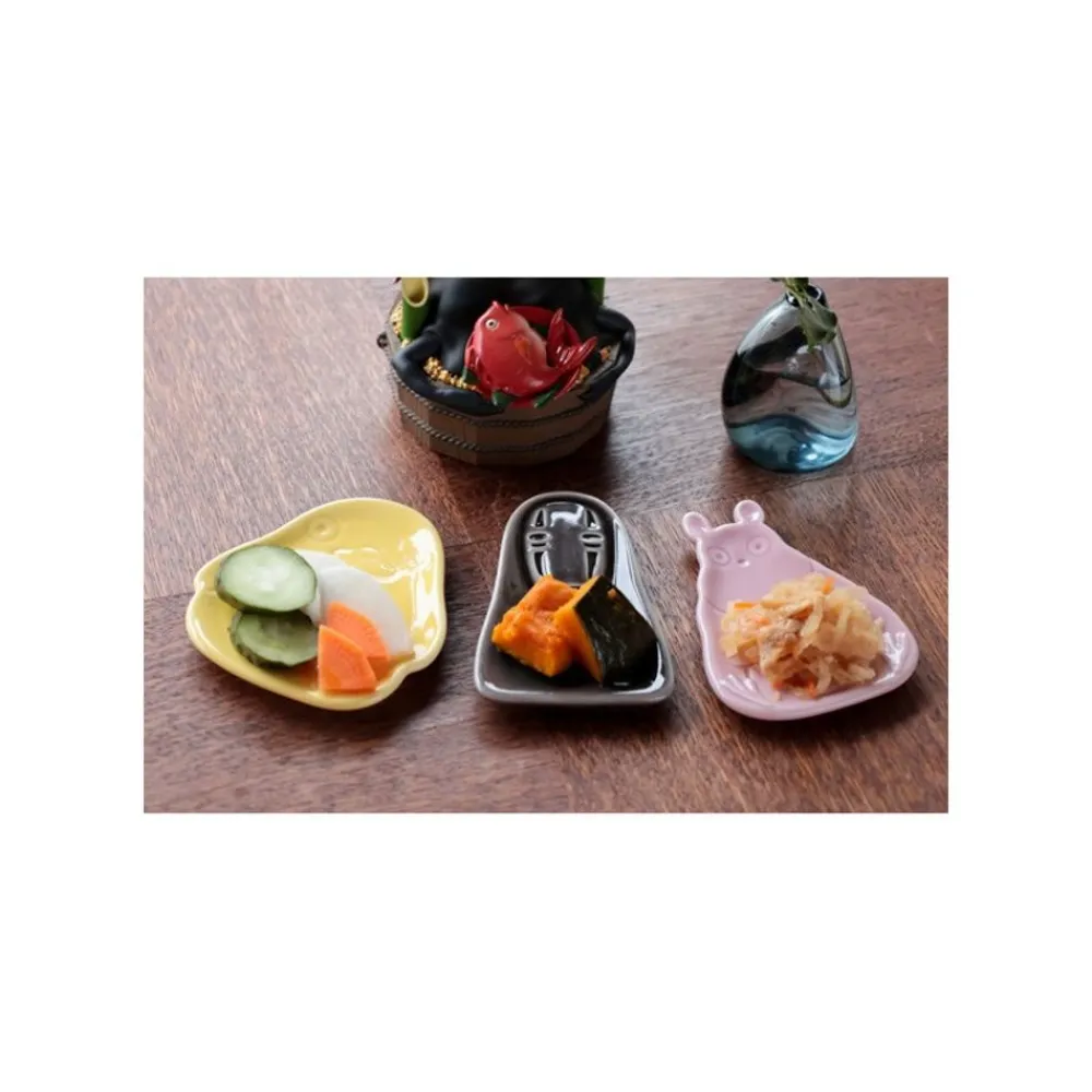 Clearance Maison Ghibli Small Dessert Plate Middle Totoro Shape - My Neighbor Totoro