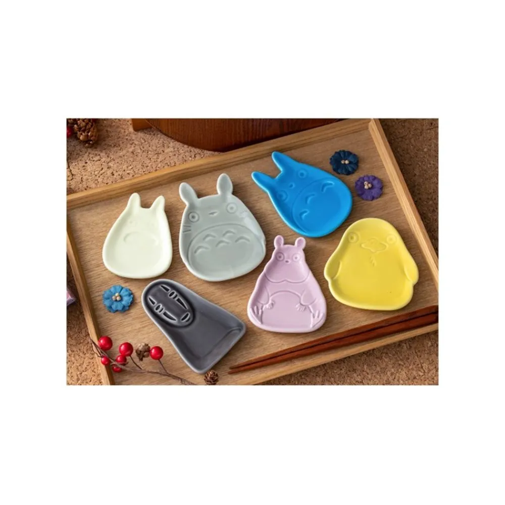Clearance Maison Ghibli Small Dessert Plate Middle Totoro Shape - My Neighbor Totoro