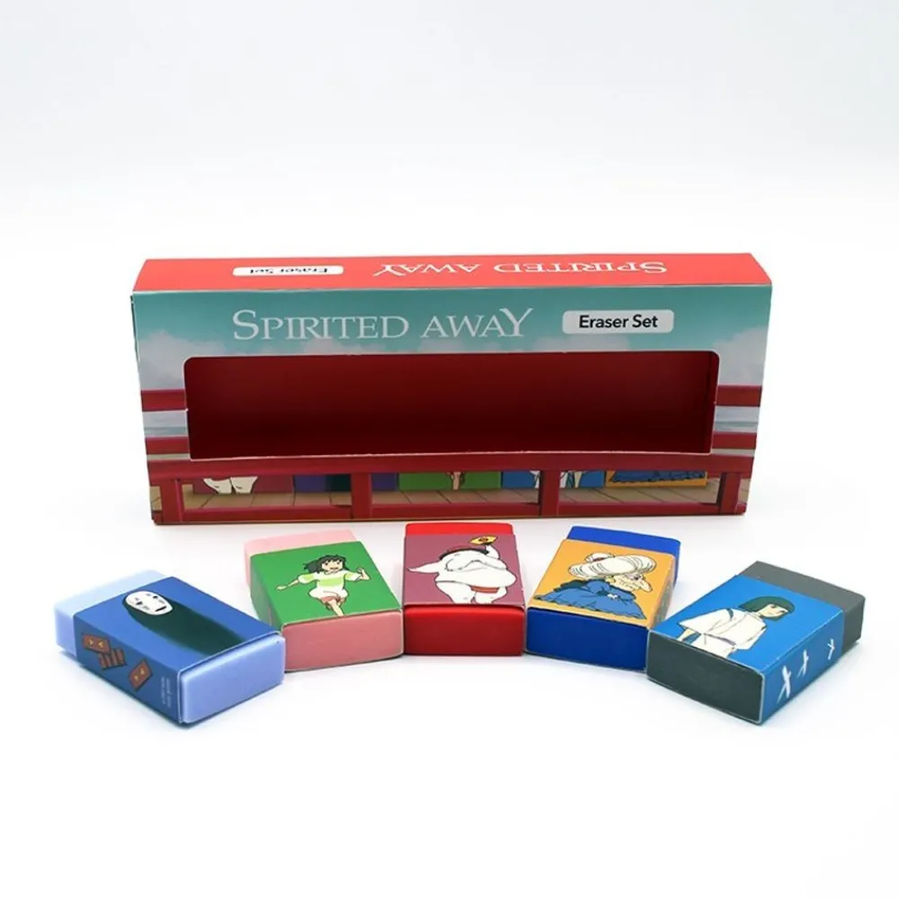 Sale Maison Ghibli Spirited Away Eraser Set - Spirited Away